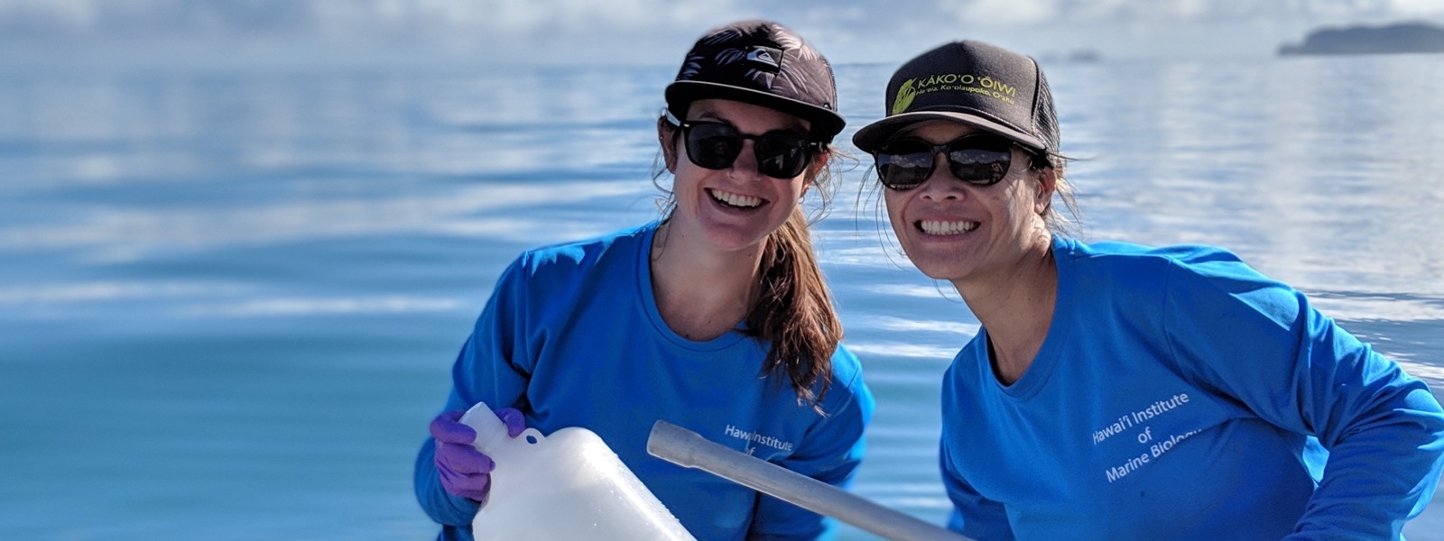 Honolulu ARCS Scholar Sarah Tucker with Dr. Shimi Rii