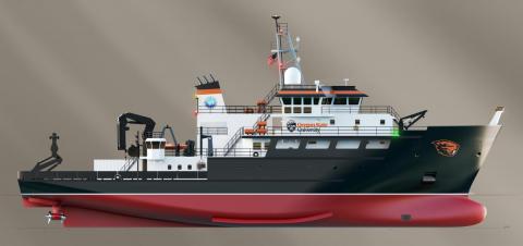 Oregon ship a 193-foot regional class research vessel